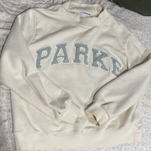 PARKE BRIDAL SWEATSHIRT🤍🩵
